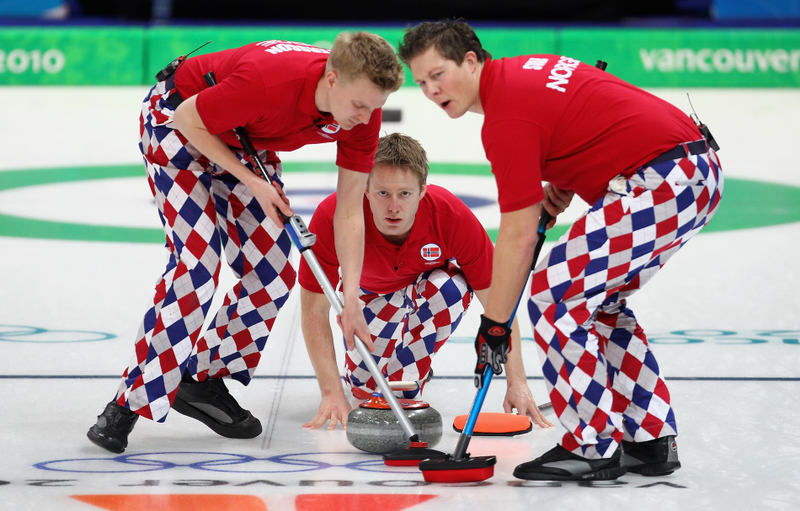 Illustration for article titled Thomas Ulsrud's Norwegian Team Is Disbanding After 12 Years Of Curling, 10 Years Of Outrageous Pants